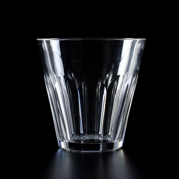 Vaso per ghiaccio.<BR>Belgio, Manifattura Val St. Lambert, XX secolo.  - Asta Maioliche, Porcellane e Vetri - Associazione Nazionale - Case d'Asta italiane