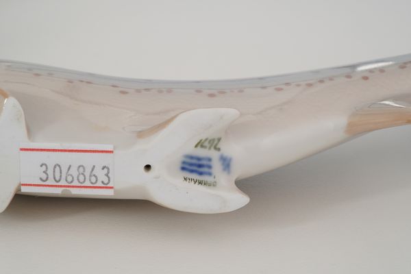 Sei figurine di animali.<BR>Danimarca, Manifattura Royal Copenhagen e Bing & Grondahl, XX secolo.  - Asta Maioliche, Porcellane e Vetri - Associazione Nazionale - Case d'Asta italiane