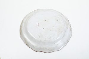 Quattro piatti.<BR>Italia centrale, XX secolo.  - Asta Maioliche, Porcellane e Vetri - Associazione Nazionale - Case d'Asta italiane