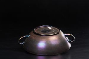 Ciotola, seconda met del XX secolo.  - Asta Maioliche, Porcellane e Vetri - Associazione Nazionale - Case d'Asta italiane