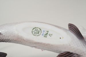 Sei figurine di animali.<BR>Danimarca, Manifattura Royal Copenhagen e Bing & Grondahl, XX secolo.  - Asta Maioliche, Porcellane e Vetri - Associazione Nazionale - Case d'Asta italiane