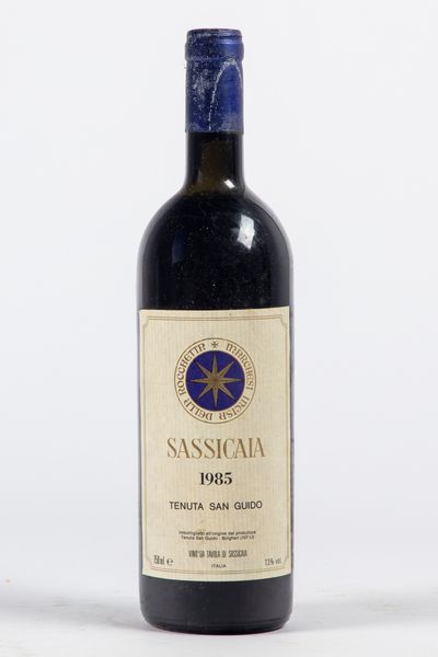 Italia : Sassicaia (1 BT)  - Asta Timeless Treasures / Due secoli di vini leggendari - Associazione Nazionale - Case d'Asta italiane