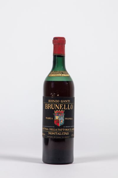 Italia : Biondi Santi Brunello di Montalcino Riserva DOCG (1 BT)  - Asta Timeless Treasures / Due secoli di vini leggendari - Associazione Nazionale - Case d'Asta italiane