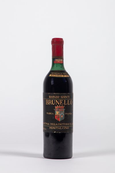 Italia : Biondi Santi Brunello di Montalcino Riserva DOCG (1 BT)  - Asta Timeless Treasures / Due secoli di vini leggendari - Associazione Nazionale - Case d'Asta italiane