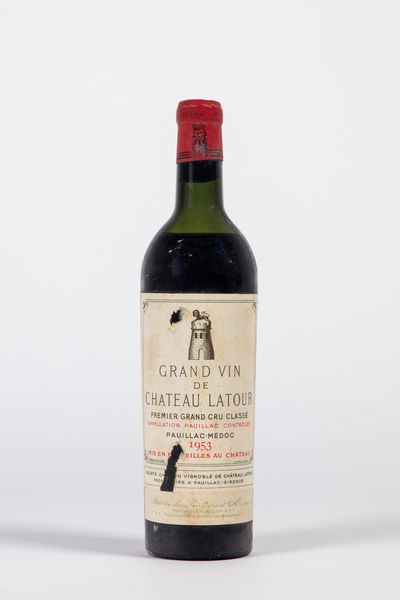 FRANCIA : Chateau Latour  - Asta Timeless Treasures / Due secoli di vini leggendari - Associazione Nazionale - Case d'Asta italiane