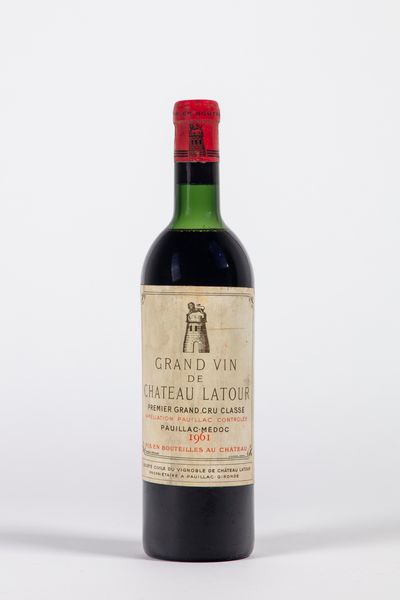 FRANCIA : Chateau Latour  - Asta Timeless Treasures / Due secoli di vini leggendari - Associazione Nazionale - Case d'Asta italiane