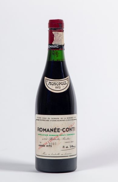 FRANCIA : Domaine de la Romanee-Conti Romanee-Conti Grand Cru (1 BT)  - Asta Timeless Treasures / Due secoli di vini leggendari - Associazione Nazionale - Case d'Asta italiane
