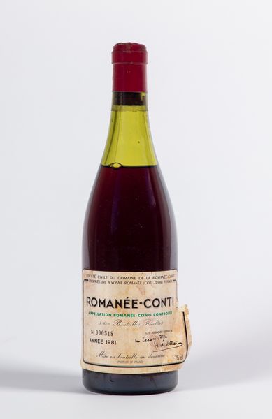 FRANCIA : Domaine de la Romanee-Conti Romanee-Conti Grand Cru (1 BT)  - Asta Timeless Treasures / Due secoli di vini leggendari - Associazione Nazionale - Case d'Asta italiane