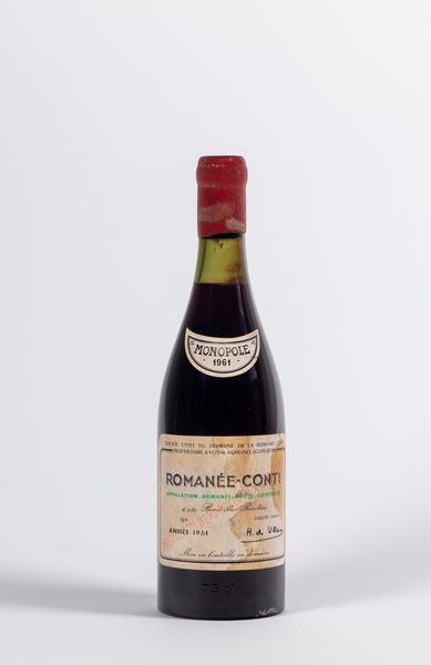 FRANCIA : Domaine de la Romanee-Conti Romanee-Conti Grand Cru (1 BT)  - Asta Timeless Treasures / Due secoli di vini leggendari - Associazione Nazionale - Case d'Asta italiane