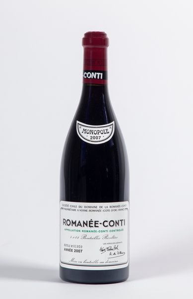 FRANCIA : Domaine de la Romanee-Conti Romanee-Conti Grand Cru (1 BT)  - Asta Timeless Treasures / Due secoli di vini leggendari - Associazione Nazionale - Case d'Asta italiane