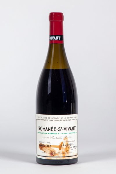 FRANCIA : Domaine de la Romanee-Conti Romanee-Saint-Vivant Grand Cru (1 BT)  - Asta Timeless Treasures / Due secoli di vini leggendari - Associazione Nazionale - Case d'Asta italiane