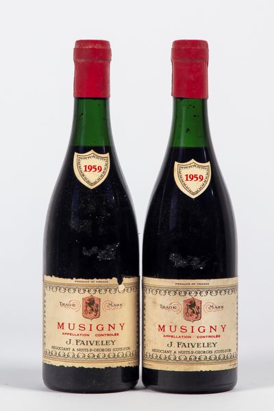 FRANCIA : Domaine Faiveley Musigny Grand Cru (2 BT)  - Asta Timeless Treasures / Due secoli di vini leggendari - Associazione Nazionale - Case d'Asta italiane