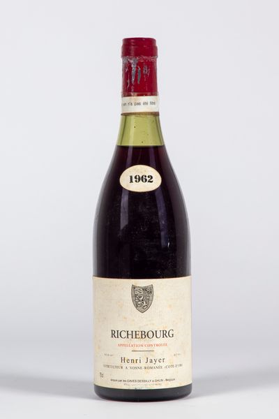 FRANCIA : Henri Jayer Richebourg Grand Cru (1 BT)  - Asta Timeless Treasures / Due secoli di vini leggendari - Associazione Nazionale - Case d'Asta italiane