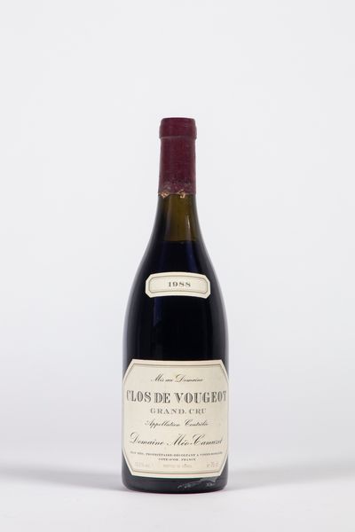 FRANCIA : Meo-Camuzet Clos de Vougeot Grand Cru (1 BT)  - Asta Timeless Treasures / Due secoli di vini leggendari - Associazione Nazionale - Case d'Asta italiane