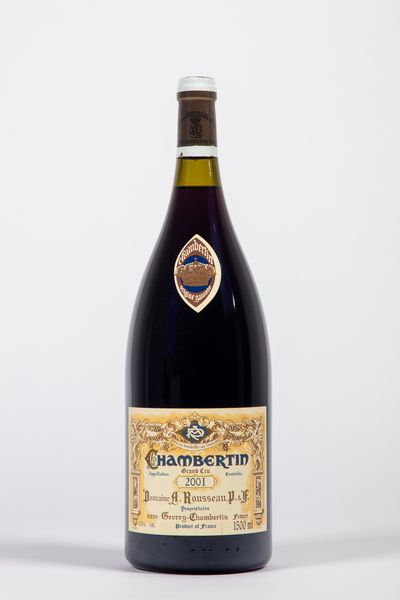 FRANCIA : Rousseau Chambertin Grand Cru Magnum (1 BT)  - Asta Timeless Treasures / Due secoli di vini leggendari - Associazione Nazionale - Case d'Asta italiane