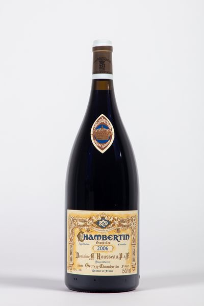 FRANCIA : Rousseau Chambertin Grand Cru Magnum (1 BT)  - Asta Timeless Treasures / Due secoli di vini leggendari - Associazione Nazionale - Case d'Asta italiane
