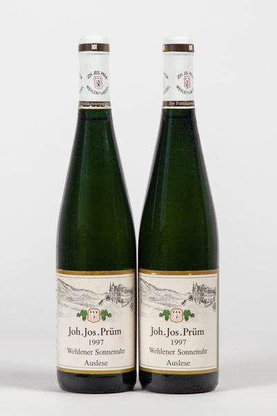 Francia<br>Germania : Joh. Jos. Prum Whelener Sonnenuhr Riesling Auslese (2 BT)  - Asta Timeless Treasures / Due secoli di vini leggendari - Associazione Nazionale - Case d'Asta italiane