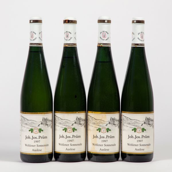 Francia<br>Germania : Joh. Jos. Prum Whelener Sonnenuhr Riesling Auslese (4 BT)  - Asta Timeless Treasures / Due secoli di vini leggendari - Associazione Nazionale - Case d'Asta italiane