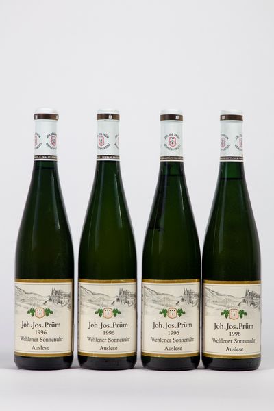 Francia<br>Germania : Joh. Jos. Prum Whelener Sonnenuhr Riesling Auslese (4 BT)  - Asta Timeless Treasures / Due secoli di vini leggendari - Associazione Nazionale - Case d'Asta italiane