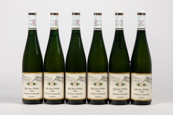 Francia<br>Germania : Joh. Jos. Prum Whelener Sonnenuhr Riesling Auslese (6 BT)  - Asta Timeless Treasures / Due secoli di vini leggendari - Associazione Nazionale - Case d'Asta italiane