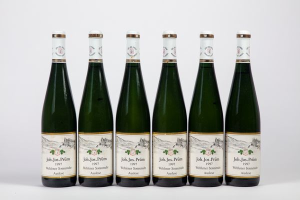 Francia<br>Germania : Joh. Jos. Prum Whelener Sonnenuhr Riesling Auslese (6 BT)  - Asta Timeless Treasures / Due secoli di vini leggendari - Associazione Nazionale - Case d'Asta italiane