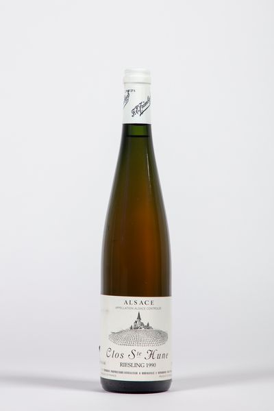 FRANCIA : TRIMBACH RIESLING CLOS ST. HUNE (1 BT)  - Asta Timeless Treasures / Due secoli di vini leggendari - Associazione Nazionale - Case d'Asta italiane