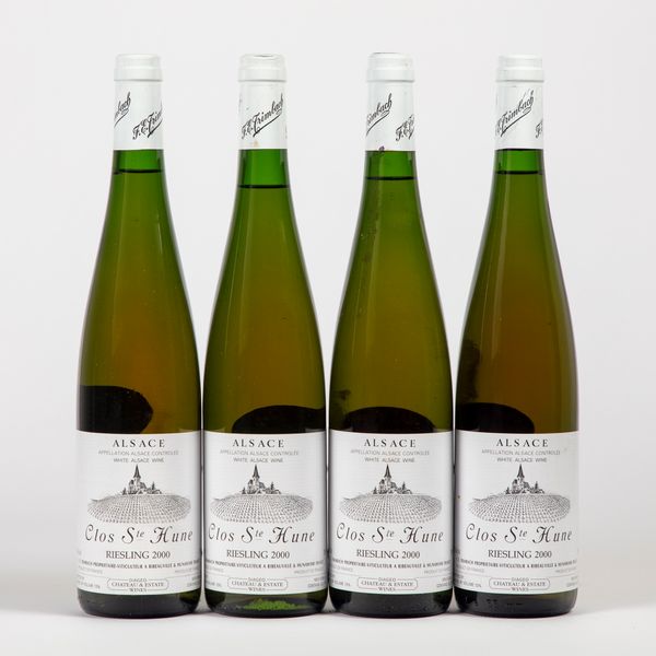 FRANCIA : Trimbach Riesling Clos St. Hune (4 BT)  - Asta Timeless Treasures / Due secoli di vini leggendari - Associazione Nazionale - Case d'Asta italiane