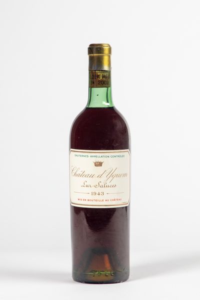 FRANCIA : Chateau d'Yquem  - Asta Timeless Treasures / Due secoli di vini leggendari - Associazione Nazionale - Case d'Asta italiane