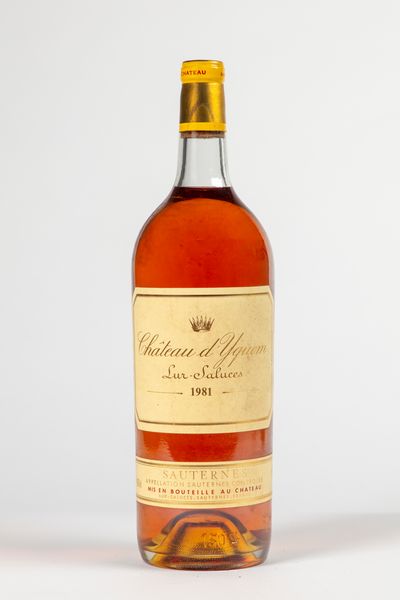FRANCIA : Chateau d'Yquem (MG)  - Asta Timeless Treasures / Due secoli di vini leggendari - Associazione Nazionale - Case d'Asta italiane