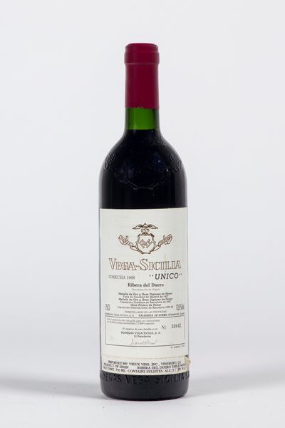 Spagna : Vega Sicilia Unico (1 BT)  - Asta Timeless Treasures / Due secoli di vini leggendari - Associazione Nazionale - Case d'Asta italiane