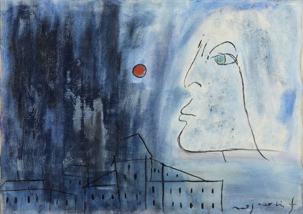 ROGNONI FRANCO (1913 - 1999) : SENZA TITOLO  - Asta Asta 499 | ARTE MODERNA E CONTEMPORANEA Virtuale - Associazione Nazionale - Case d'Asta italiane