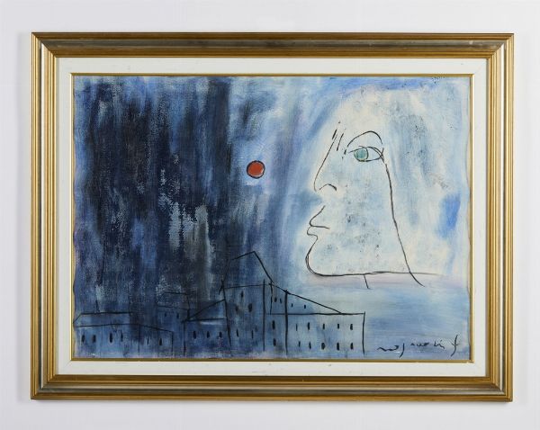 ROGNONI FRANCO (1913 - 1999) : SENZA TITOLO  - Asta Asta 499 | ARTE MODERNA E CONTEMPORANEA Virtuale - Associazione Nazionale - Case d'Asta italiane