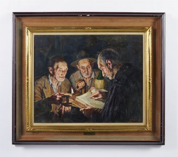 GRASSI ALFONSO (1918 - 2002) : SENZA TITOLO  - Asta Asta 499 | ARTE MODERNA E CONTEMPORANEA Virtuale - Associazione Nazionale - Case d'Asta italiane