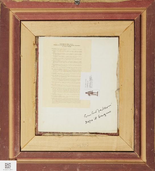 FALZONI GIULIO (1900 - 1978) : DOPO IL BAGNO, (1953)  - Asta Asta 499 | ARTE MODERNA E CONTEMPORANEA Virtuale - Associazione Nazionale - Case d'Asta italiane