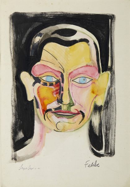 SERGI SERGIO (1896 - 1973) : SENZA TITOLO  - Asta Asta 499 | ARTE MODERNA E CONTEMPORANEA Virtuale - Associazione Nazionale - Case d'Asta italiane