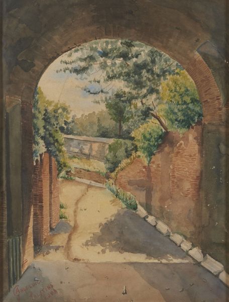 ANGELUCCI GIANCARLO  (n. 1946) : PALATINO, ROMA  - Asta Asta 499 | ARTE MODERNA E CONTEMPORANEA Virtuale - Associazione Nazionale - Case d'Asta italiane