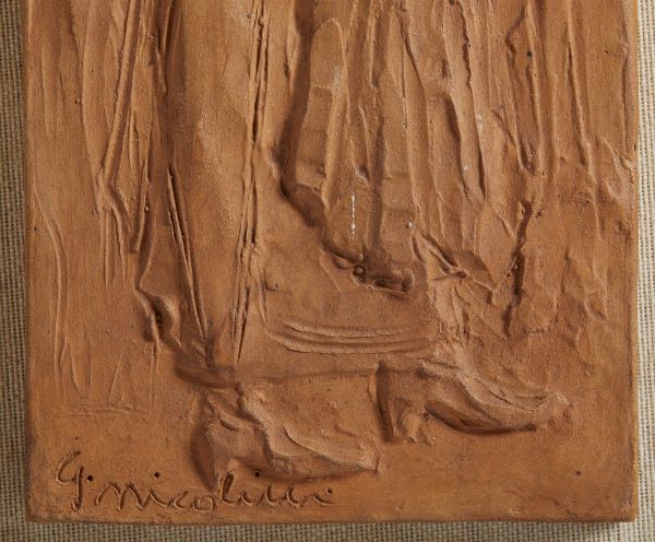 NICOLINI GIOVANNI (1872 - 1956) : SENZA TITOLO  - Asta Asta 499 | ARTE MODERNA E CONTEMPORANEA Virtuale - Associazione Nazionale - Case d'Asta italiane