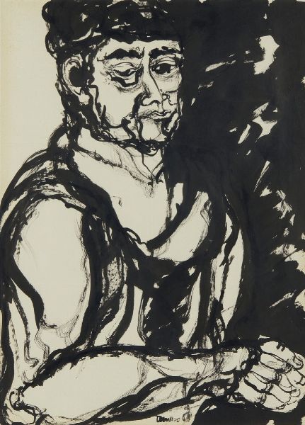 TERRUSO SAVERIO (1939 - 2003) : SENZA TITOLO  - Asta Asta 499 | ARTE MODERNA E CONTEMPORANEA Virtuale - Associazione Nazionale - Case d'Asta italiane