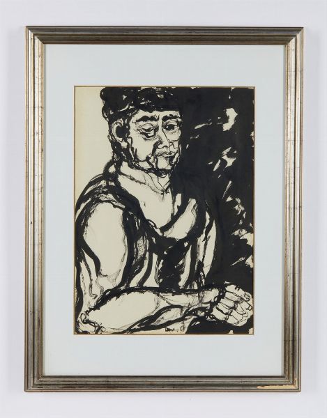 TERRUSO SAVERIO (1939 - 2003) : SENZA TITOLO  - Asta Asta 499 | ARTE MODERNA E CONTEMPORANEA Virtuale - Associazione Nazionale - Case d'Asta italiane