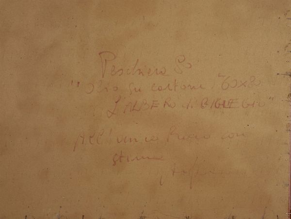 FACCINCANI ATHOS (n. 1951) : L'ALBERO DI CILIEGIO  - Asta Asta 499 | ARTE MODERNA E CONTEMPORANEA Virtuale - Associazione Nazionale - Case d'Asta italiane