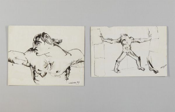 LEIRO ANTONIO : SENZA TITOLO  - Asta Asta 499 | ARTE MODERNA E CONTEMPORANEA Virtuale - Associazione Nazionale - Case d'Asta italiane