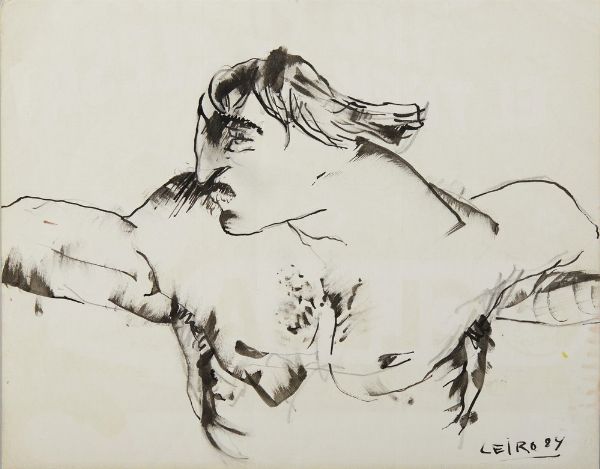 LEIRO ANTONIO : SENZA TITOLO  - Asta Asta 499 | ARTE MODERNA E CONTEMPORANEA Virtuale - Associazione Nazionale - Case d'Asta italiane