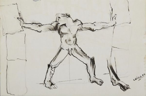 LEIRO ANTONIO : SENZA TITOLO  - Asta Asta 499 | ARTE MODERNA E CONTEMPORANEA Virtuale - Associazione Nazionale - Case d'Asta italiane