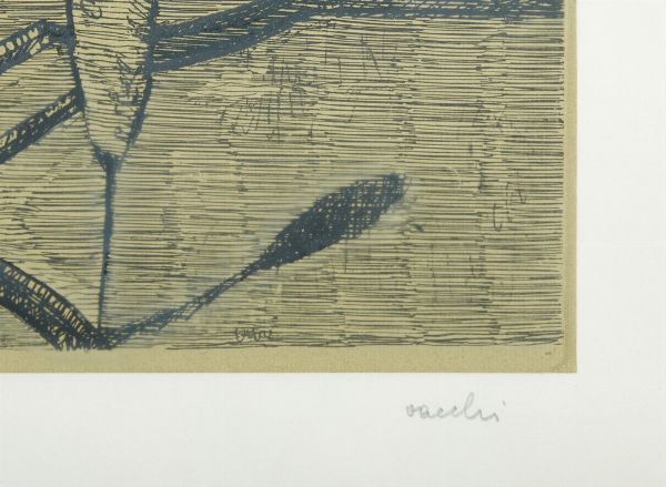 VACCHI SERGIO (n. 1925) : SENZA TITOLO  - Asta Asta 499 | ARTE MODERNA E CONTEMPORANEA Virtuale - Associazione Nazionale - Case d'Asta italiane