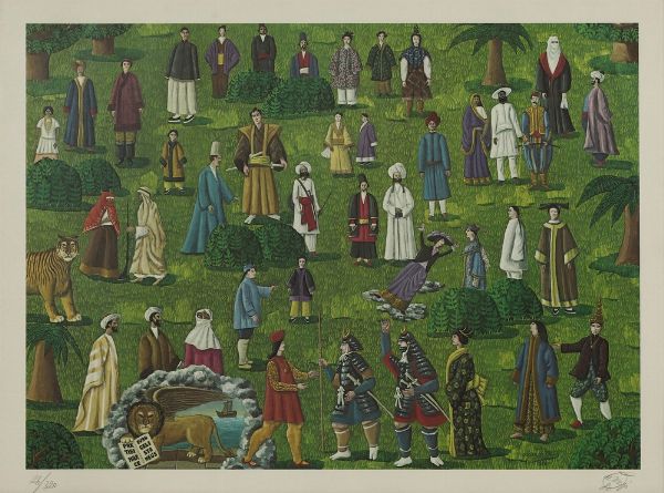 DE MAJO OSCAR (1911 - 1993) : SENZA TITOLO  - Asta Asta 499 | ARTE MODERNA E CONTEMPORANEA Virtuale - Associazione Nazionale - Case d'Asta italiane