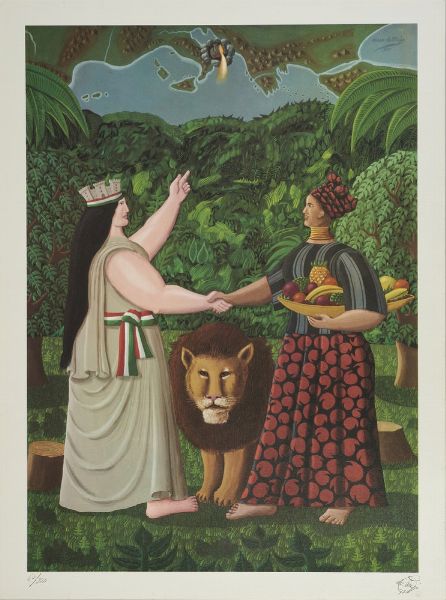 DE MAJO OSCAR (1911 - 1993) : ITALIAN STEEL IN THE FIVE CONTINENTS-AFRICA  - Asta Asta 499 | ARTE MODERNA E CONTEMPORANEA Virtuale - Associazione Nazionale - Case d'Asta italiane