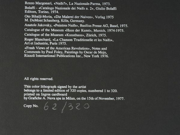 DE MAJO OSCAR (1911 - 1993) : ITALIAN STEEL IN THE FIVE CONTINENTS-AFRICA  - Asta Asta 499 | ARTE MODERNA E CONTEMPORANEA Virtuale - Associazione Nazionale - Case d'Asta italiane