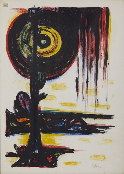 BORRA POMPEO (1898 - 1973) : PAESAGGIO  - Asta Asta 499 | ARTE MODERNA E CONTEMPORANEA Virtuale - Associazione Nazionale - Case d'Asta italiane