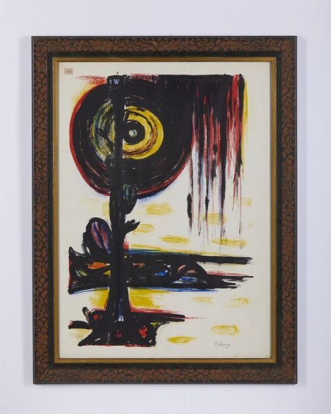 BORRA POMPEO (1898 - 1973) : PAESAGGIO  - Asta Asta 499 | ARTE MODERNA E CONTEMPORANEA Virtuale - Associazione Nazionale - Case d'Asta italiane