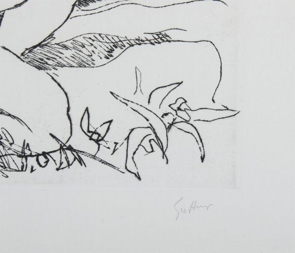 GUTTUSO RENATO (1912 - 1987) : EVA  - Asta Asta 499 | ARTE MODERNA E CONTEMPORANEA Virtuale - Associazione Nazionale - Case d'Asta italiane